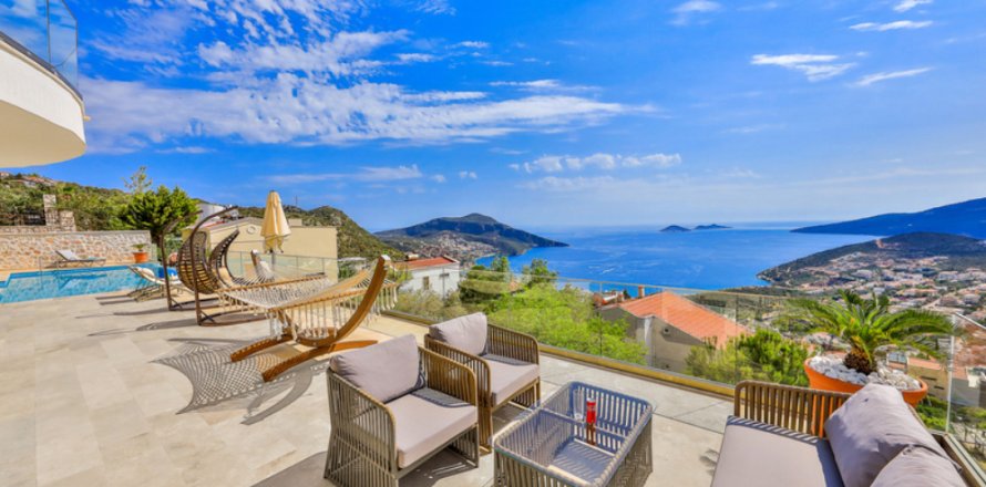 5+1 Villa  i Kalkan, Antalya, Turkiet Nr. 211644