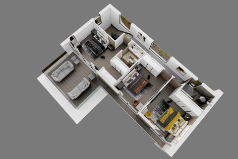 ویلا در فاماگوستا ، ترکیه 253 متر مربع. شماره 211041 - 14