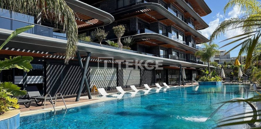 Daire  1+1  Alanya, Antalya, Türkiye №54629