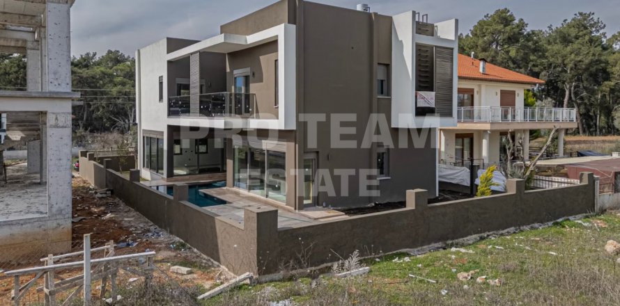 Вилла  5-х ком. в Дёшемеалты, Анталья, Турция №191844