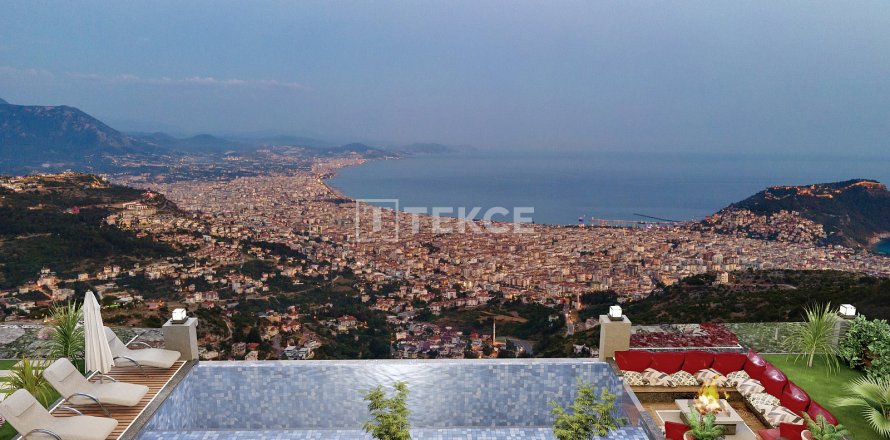 5+1 Villa in Alanya, Antalya, Turkey No. 146811