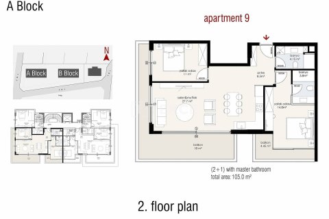 Продажа квартиры в Аланье, Анталье, Турция 2+1, 96м2, №190340 – фото 28