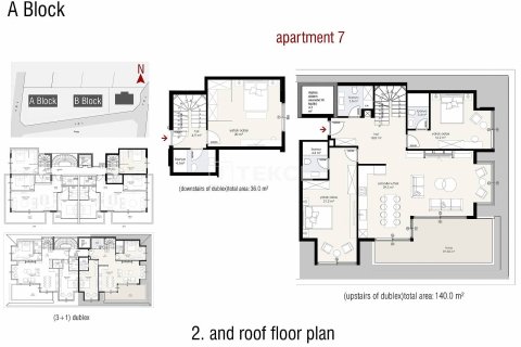 Продажа квартиры в Аланье, Анталье, Турция 2+1, 96м2, №190340 – фото 30