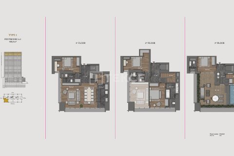 Apartment for sale  in Istanbul, Turkey, 4 bedrooms, 384m2, No. 190336 – photo 3