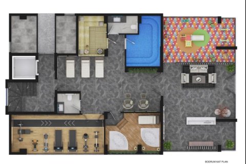 Leilighet i Mahmutlar, Antalya, Tyrkia Nr. 209195 - 30