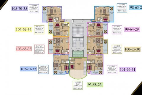 Продажа квартиры  в Аланье, Анталье, Турция 2 комн., 124м2, №210113 – фото 26