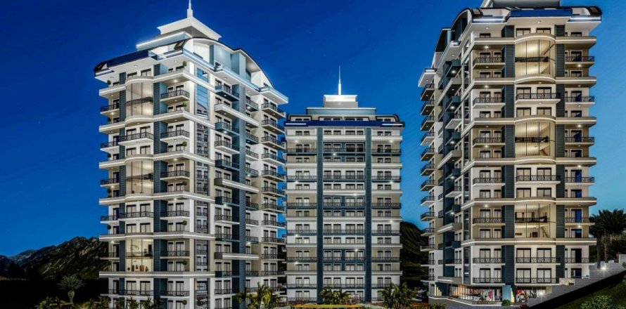 Квартира  2-х ком. в Аланье, Анталья, Турция №210113