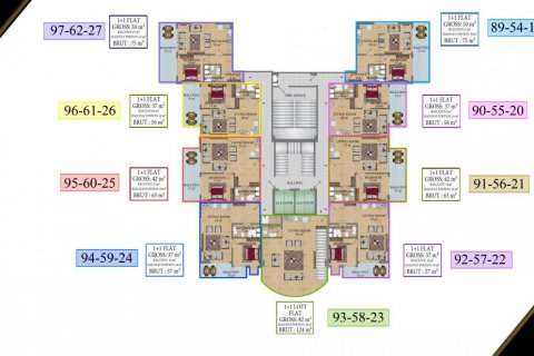 Продажа квартиры  в Аланье, Анталье, Турция 2 комн., 124м2, №210113 – фото 24