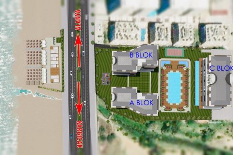 Leilighet  i Mahmutlar, Antalya, Tyrkia Nr. 210117 - 14