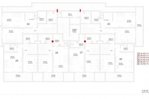 Продажа квартиры  в Аланье, Анталье, Турция 2 комн., 66м2, №210119 – фото 15