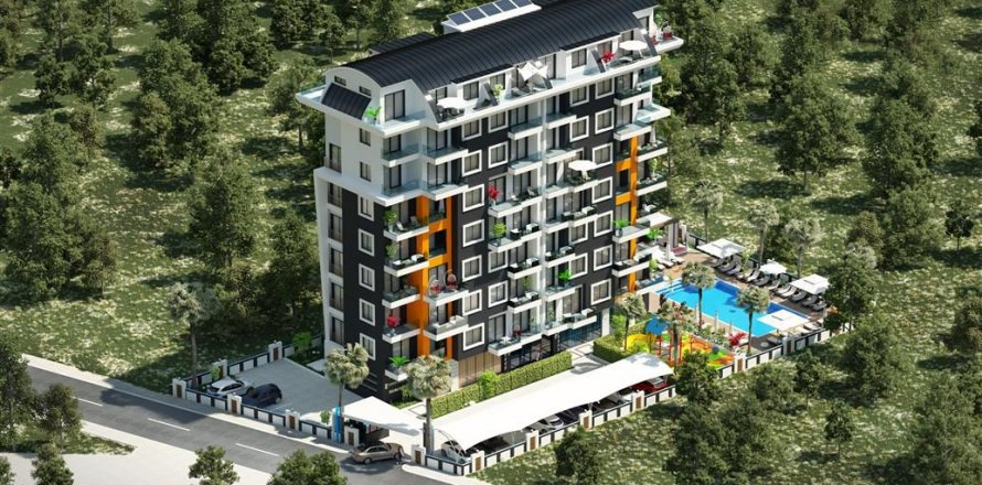 Takvåning i Avsallar, Antalya, Turkiet Nr. 210115