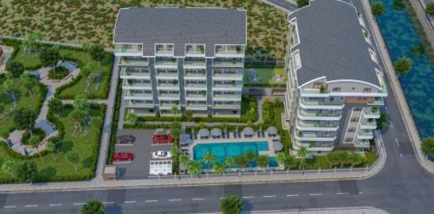 Квартира  2-х ком. в Аланье, Анталья, Турция №210118