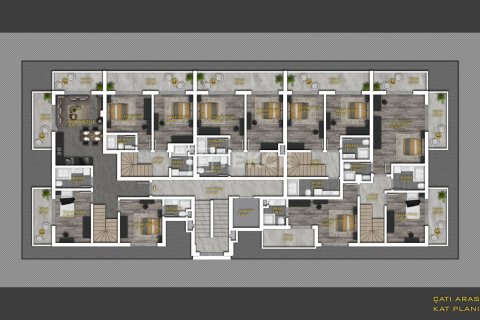 Dubleks daire  4+1  Alanya, Antalya, Türkiye №210374 - 18