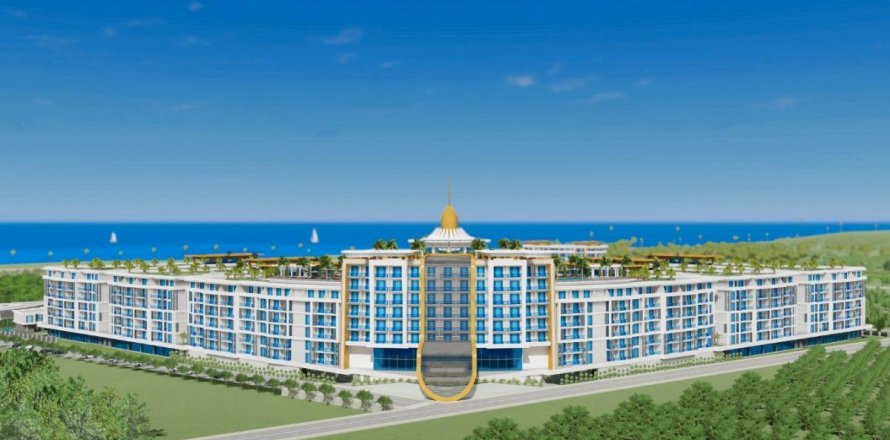 Lägenhet i Turkler, Alanya, Antalya, Turkiet Nr. 207889