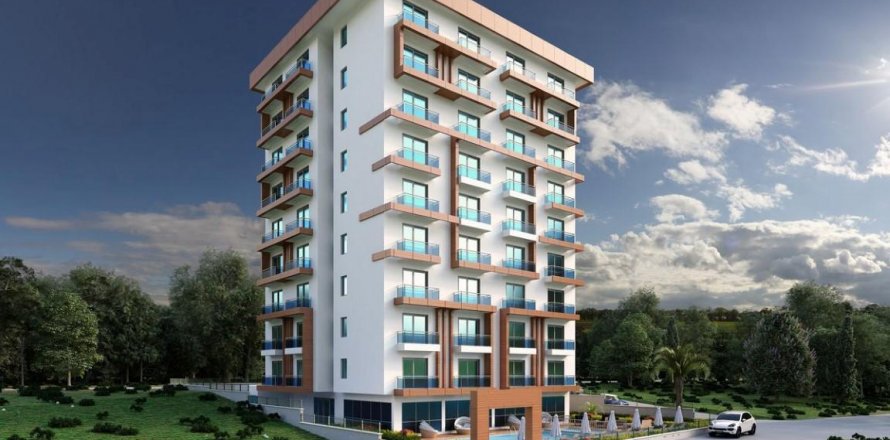 Квартира  2-х ком. в Махмутларе, Анталья, Турция №208560