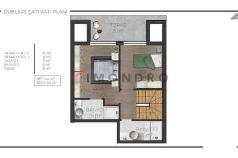 Apartment for sale  in Konyaalti, Antalya, Turkey, 2 bedrooms, 108m2, No. 184407 – photo 22