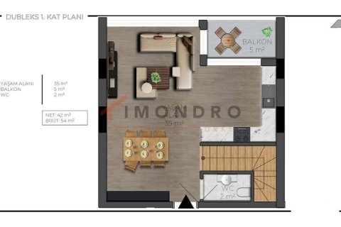 Apartment for sale  in Konyaalti, Antalya, Turkey, 2 bedrooms, 108m2, No. 184407 – photo 23
