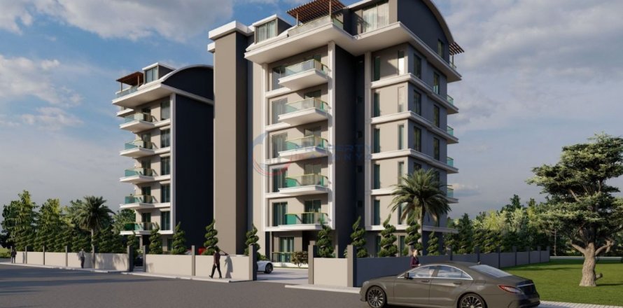 Daire  1+1  Alanya, Antalya, Türkiye №211408