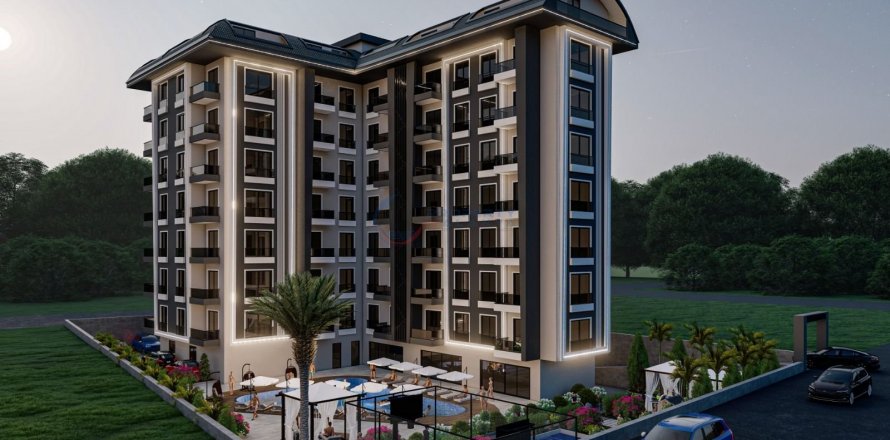 Квартира  1+1 в Аланье, Анталья, Турция №211401