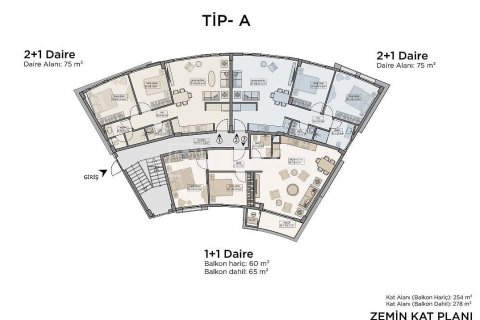Dubleks daire  2+1  Girne,  №190460 - 21