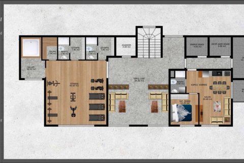 Apartment for sale in Oba, Antalya, Turkey, 52m2, No. 208093 – photo 16