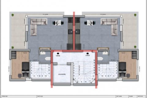 Apartment for sale  in Kestel, Antalya, Turkey, 45m2, No. 208090 – photo 23