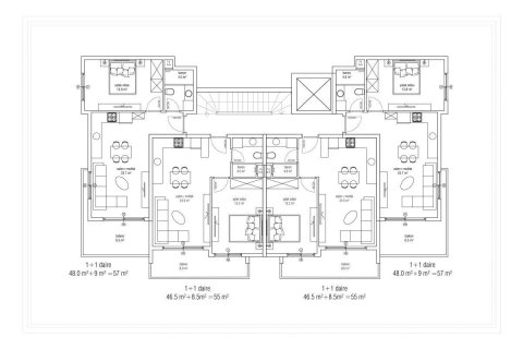 Lejlighed  i Avsallar, Antalya, Tyrkiet Nr. 208092 - 13