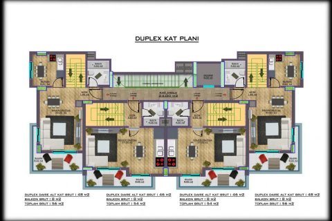 Lejlighed  i Avsallar, Antalya, Tyrkiet Nr. 208092 - 15