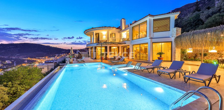 Вилла  5+1 в Каше, Анталья, Турция №193853