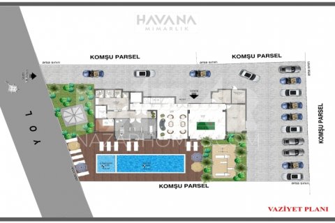 Продажа квартиры  в Авсалларе, Анталье, Турция 1+1, 54м2, №189807 – фото 25