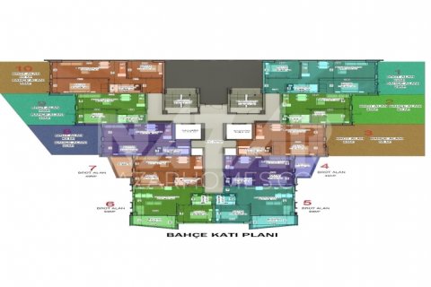 1+1 Wohnung  in Avsallar, Antalya, Türkei Nr. 189821 - 6