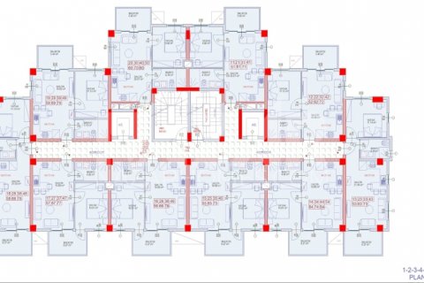 Продажа квартиры  в Авсалларе, Анталье, Турция 1+1, 46м2, №189808 – фото 21