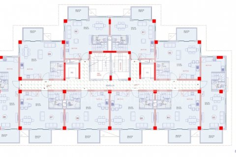 Продажа квартиры  в Авсалларе, Анталье, Турция 1+1, 46м2, №189808 – фото 23