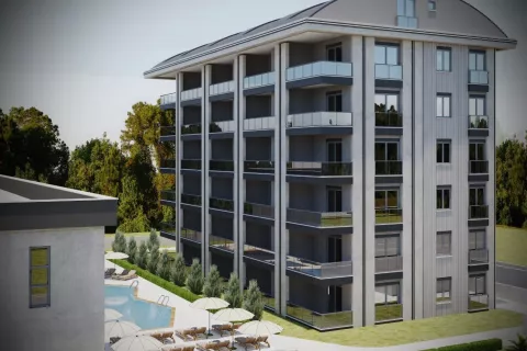 Продажа квартиры  в Аксу, Анталье, Турция 2+1, 87м2, №189430 – фото 9