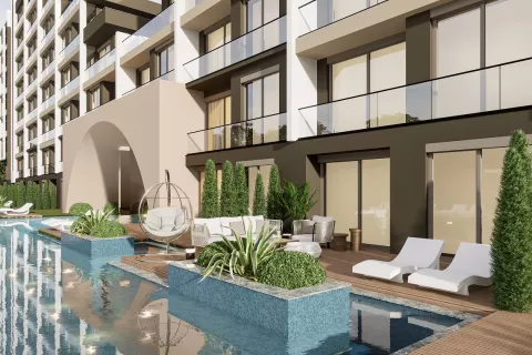 Продажа квартиры  в Аксу, Анталье, Турция 1+1, 58м2, №189423 – фото 19