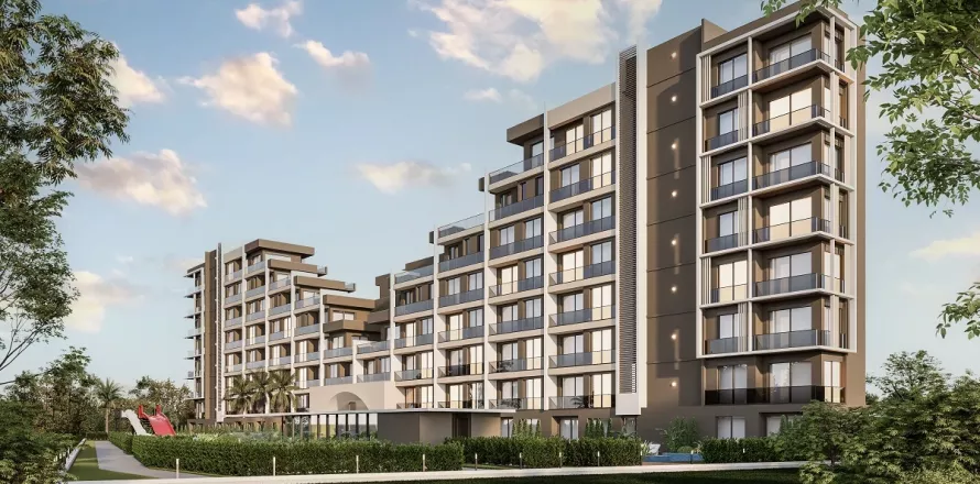 Квартира  1+1 в Аксу, Анталья, Турция №189423