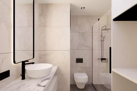 Продажа квартиры  в Аксу, Анталье, Турция 1+1, 58м2, №189423 – фото 5