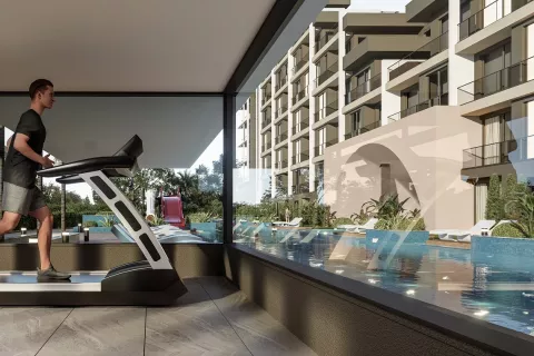 Продажа квартиры  в Аксу, Анталье, Турция 1+1, 58м2, №189423 – фото 23