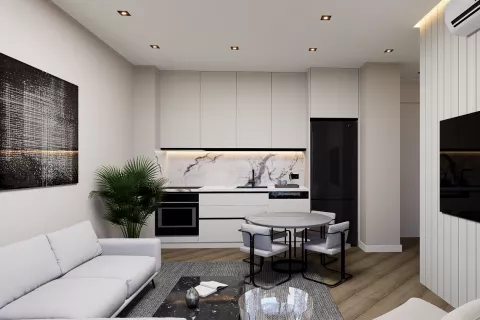 Продажа квартиры  в Аксу, Анталье, Турция 1+1, 58м2, №189423 – фото 12