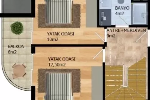 Apartment for sale  in Alanya, Antalya, Turkey, 3 bedrooms, 160m2, No. 189466 – photo 26