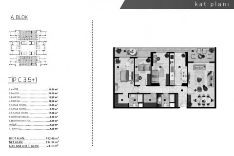 Продажа квартиры в Бурсе, Турция 3+1, 192м2, №190094 – фото 2