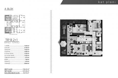 Продажа квартиры  в Бурсе, Турция 2+1, 150м2, №190092 – фото 2