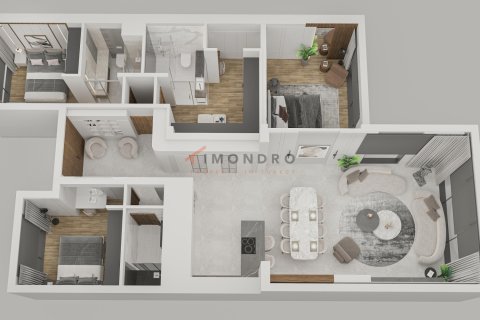 Villa  3+1  Bahçeli, Girne,  №151881 - 28