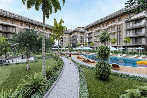 1+1 Lejlighed  i Alanya, Antalya, Tyrkiet Nr. 211469 - 10