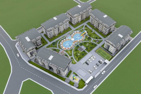 1+1 Lejlighed  i Alanya, Antalya, Tyrkiet Nr. 211469 - 2