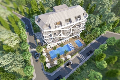 Продажа квартиры  в Аланье, Анталье, Турция 1+1, 54м2, №211480 – фото 3