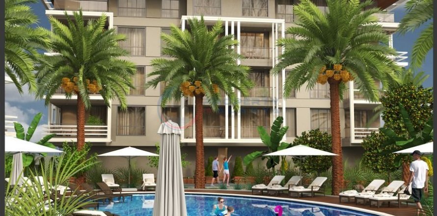 Daire  2+1  Alanya, Antalya, Türkiye №211466