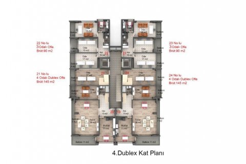 Продажа коммерческой недвижимости  в Аланье, Анталье, Турция, 90м2, №209862 – фото 9