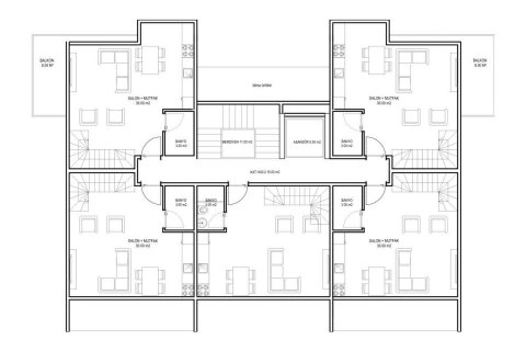 Продажа квартиры  в Аланье, Анталье, Турция 2 комн., 50м2, №210065 – фото 15