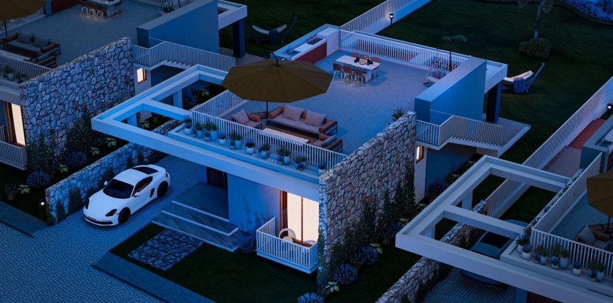 Вилла  3-х ком. в Фамагусте, Северный Кипр №210870